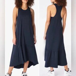 NWT Sweaty Betty Explorer Ace Midi Dress in Navy Blue - Size S